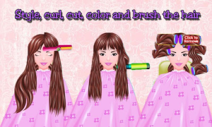 Baixar Jogo de Meninas Hair Salon Casual para Android captura de tela 3