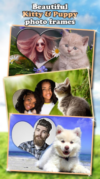 Baixar Molduras para Fotos com Animais 🐅🐈 Quadros Foto para Android captura de tela 4