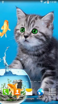 Baixar Cat Live Wallpaper Personalização para Android captura de tela 5
