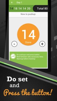 Baixar 100 Pushups Saúde e Bem-estar para Android captura de tela 4