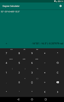 Baixar Degree Calculator Ferramentas para Android captura de tela 5