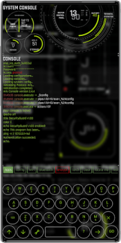 Baixar Aris Launcher, Hacker Style UI Personalização para Android captura de tela 2