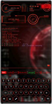 Baixar Aris Launcher, Hacker Style UI Personalização para Android captura de tela 4