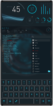 Baixar Aris Launcher, Hacker Style UI Personalização para Android captura de tela 6