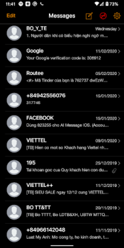 Baixar Messages - Texting OS 18 Contato para Android captura de tela 2