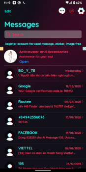 Baixar Messages - Texting OS 18 Contato para Android captura de tela 3