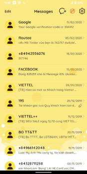 Baixar Messages - Texting OS 18 Contato para Android captura de tela 4