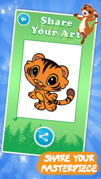 Baixar Colorir para Crianças: Animais Entretenimento para Android captura de tela 5