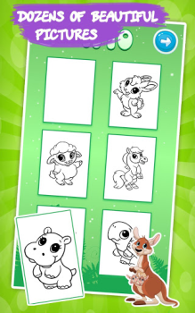 Baixar Colorir para Crianças: Animais Entretenimento para Android captura de tela 7