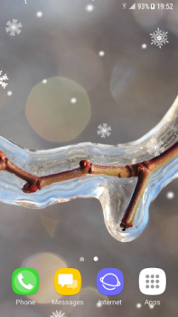 Baixar Beautiful Winter Live Wallpape Personalização para Android captura de tela 2