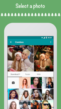 Baixar Christmas Photo Frames & Cards Foto para Android captura de tela 5