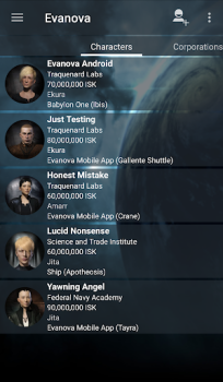 Baixar Evanova for EVE Online Entretenimento para Android captura de tela 3