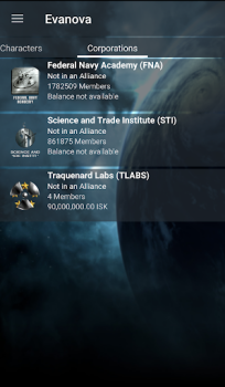 Baixar Evanova for EVE Online Entretenimento para Android captura de tela 5