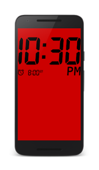 Baixar Big Digital Clock Ferramentas para Android captura de tela 4