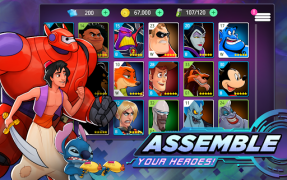 Baixar Disney Heroes: Battle Mode Jogos de papéis para Android captura de tela 2