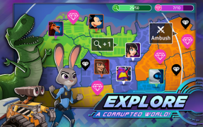 Baixar Disney Heroes: Battle Mode Jogos de papéis para Android captura de tela 5