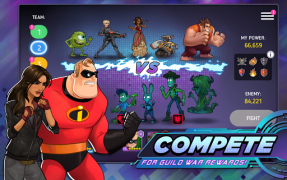 Baixar Disney Heroes: Battle Mode Jogos de papéis para Android captura de tela 6
