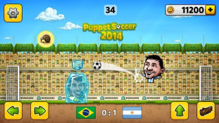 Baixar Puppet Soccer - Futebol Jogos de esporte para Android captura de tela 2
