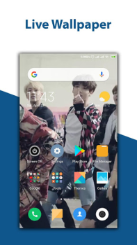 Baixar BTS Live Wallpapers Personalização para Android captura de tela 6