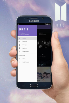 Baixar Papéis de parede BTS KPOP Personalização para Android captura de tela 3