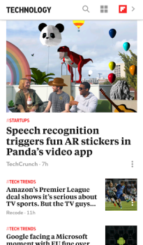 Baixar Flipboard Briefing Notícias e Revistas para Android captura de tela 2