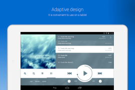 Baixar NRGplayer leitor de música Música e áudio para Android captura de tela 7