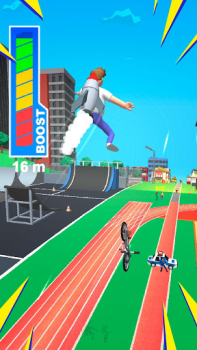 Baixar Bike Hop: Piloto Louco de BMX Arcade para Android captura de tela 6