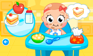Baixar cuidados com o bebê: bebê jogo Jogos de Aprendizagem para Android captura de tela 2