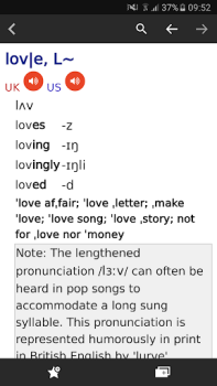 Baixar English Pronouncing Dictionary Educação para Android captura de tela 2