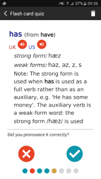 Baixar English Pronouncing Dictionary Educação para Android captura de tela 4