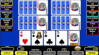 Baixar Five Play Poker Cassino para Android captura de tela 3