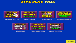 Baixar Five Play Poker Cassino para Android captura de tela 5