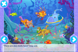 Baixar História do Cão e Gato Jogos de Aprendizagem para Android captura de tela 3