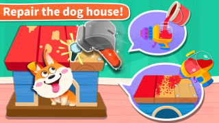 Baixar Faxina na casa do Bebê Panda Jogos de Aprendizagem para Android captura de tela 2