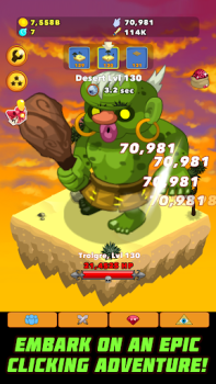 Baixar Clicker Heroes Jogos de papéis para Android captura de tela 3