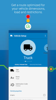 Baixar MapFactor Navigator Truck Pro Mapas e navegação para Android captura de tela 3