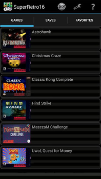 Baixar SuperRetro16 (SNES emulador) Ferramentas para Android captura de tela 2