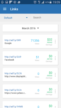 Baixar AdFly - Paid URL Shortener Ferramentas para Android captura de tela 2