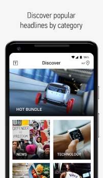 Baixar Bundle Breaking News Notícias e Revistas para Android captura de tela 3