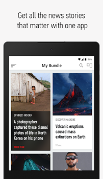 Baixar Bundle Breaking News Notícias e Revistas para Android captura de tela 6