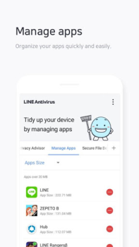 Baixar NAVER Antivirus Ferramentas para Android captura de tela 7