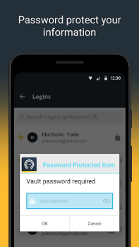 Baixar Norton Password Manager Ferramentas para Android captura de tela 3