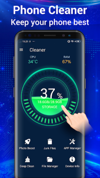 Baixar Cleaner - Booster telefone Ferramentas para Android captura de tela 5