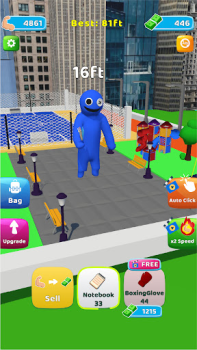 Baixar Mestre Levantamento Herói 3D Casual para Android captura de tela 3