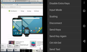 Baixar bVNC: Secure VNC Viewer Emprego para Android captura de tela 7