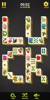 Baixar Mahjong Blossom Solitaire Quebra-cabeças para Android captura de tela 2
