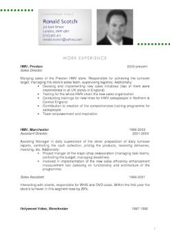 Baixar CV Examples: PDF CV Templates Educação para Android captura de tela 7