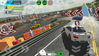 Baixar Car Drivers Online: Fun City Raça para Android captura de tela 4
