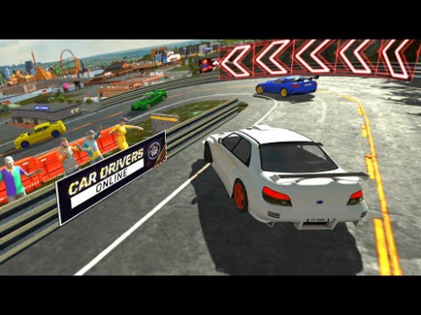 Baixar Car Drivers Online: Fun City Raça para Android captura de tela 8
