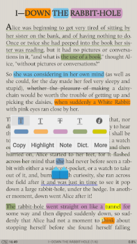 Baixar Moon+ Reader Livros e Referências para Android captura de tela 3